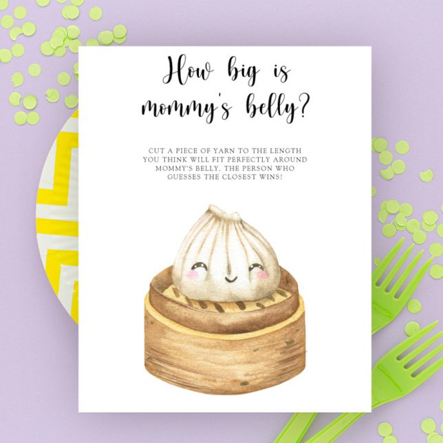 Kinesisk dumpling - hur stor är mammans mage spel poster (Skapare uppladdad)