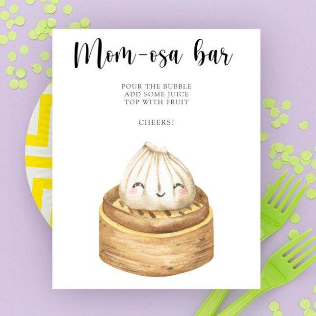 Kinesisk dumpling - Momosa bar Poster (Skapare uppladdad)