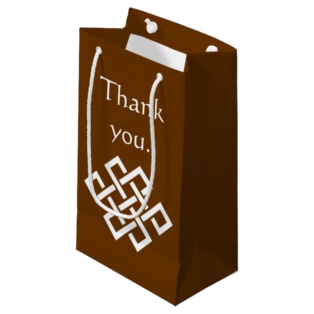 Kinesisk elegance in Chocolate Gift Bag (Framsidan Vinklad)