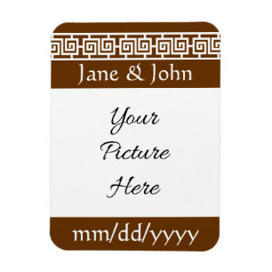 Kinesisk elegans i Chocolate Reminder Magnet