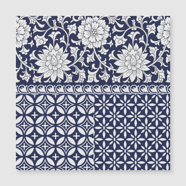 Kinesisk elegans: Sömlös ornament (Framsida)