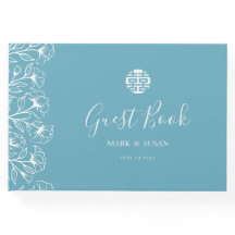 Kinesisk Elegant Dubbla Happity Bröllop