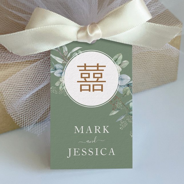 Kinesisk eukalyptus Dubbla Happity/Sång Hy Presentetikett (Skapare uppladdad)