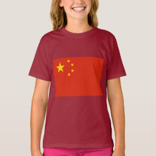 Kinesisk Flagga (China) T Shirt