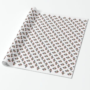 Kinesisk Flagga i brottmål Presentpapper