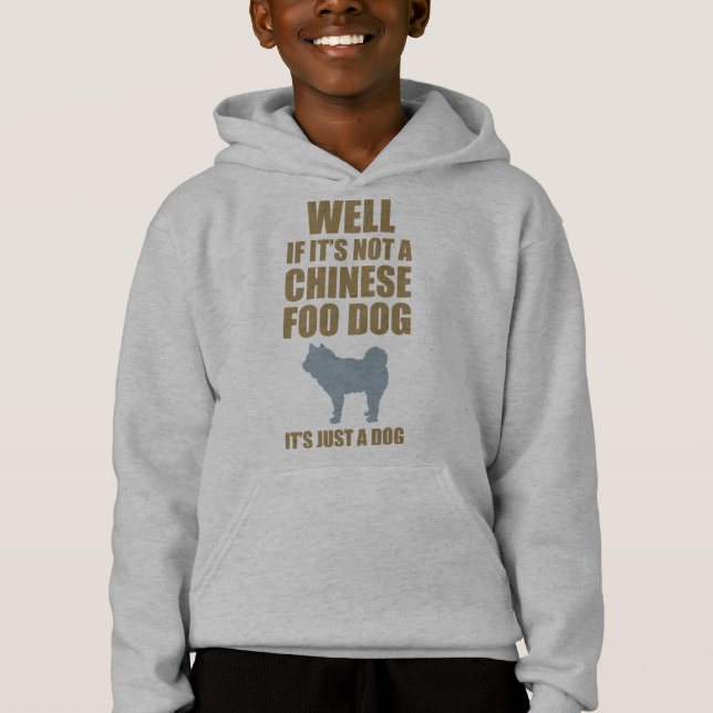 Kinesisk Foo hund Tee Shirt (Framsida)