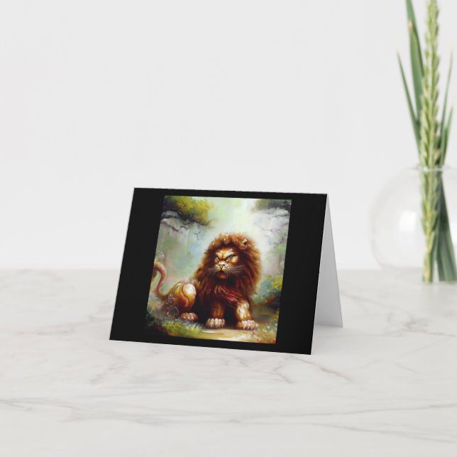 Kinesisk foo Lejon (15) Kort (Framsida)