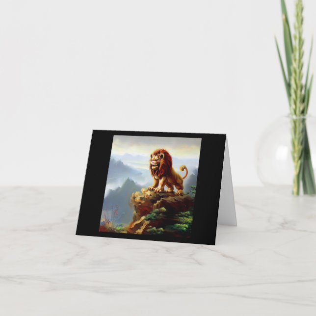 Kinesisk foo Lejon (1) Kort (Framsida)