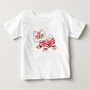 Kinesisk för drakebaby för nytt år tshirt t-shirt