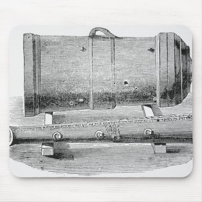 Kinesisk gigantisk mortel, 1845 musmatta (Framsidan)