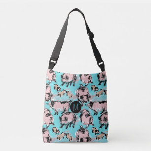 Kinesisk Gris År 2019 Original Monogram Body bag Axelväska