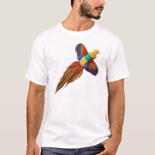 Kinesisk guld- PheasantT-tröja Tee