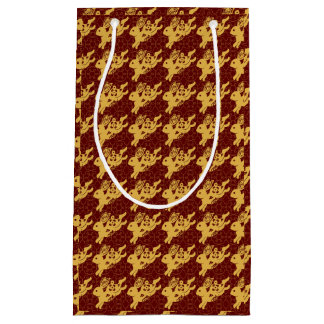 Kinesisk Guld Red Prosperity Zodiac Rabbit Luxury