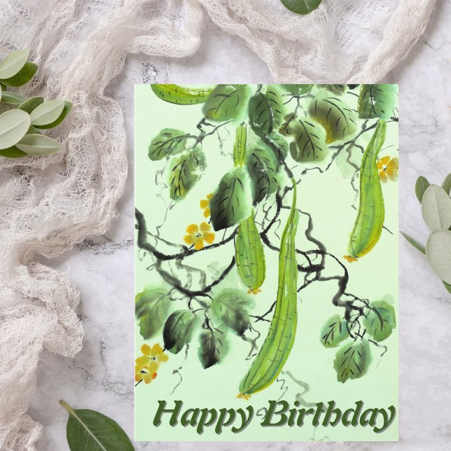 Kinesisk gurka vykort (Skapare uppladdad)