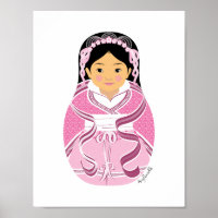 Kinesisk, HanFu Matryoshka-affisch