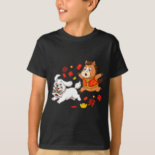 Kinesisk häst Havanesiska Roliga barn Mäns Kvinnor T Shirt