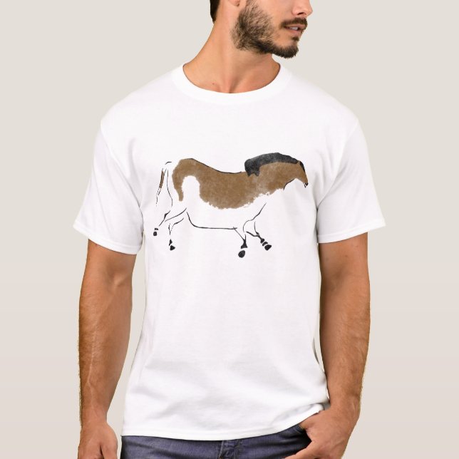 Kinesisk häst t-shirt (Framsida)