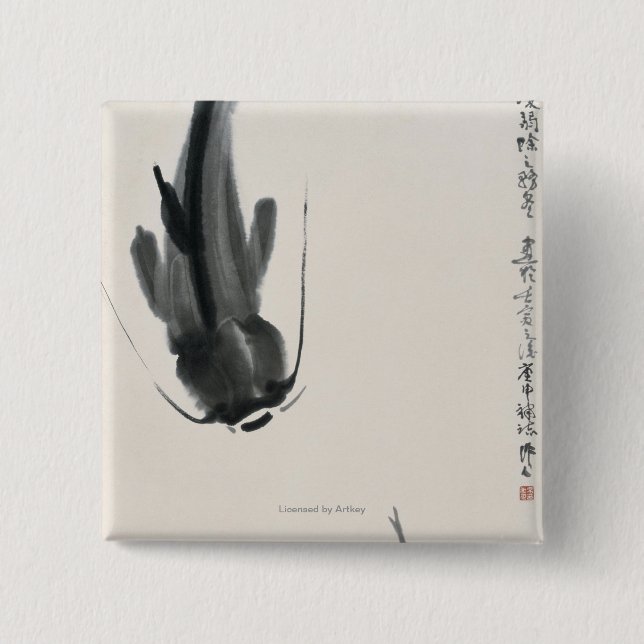 Kinesisk havskatt knapp (Framsida)