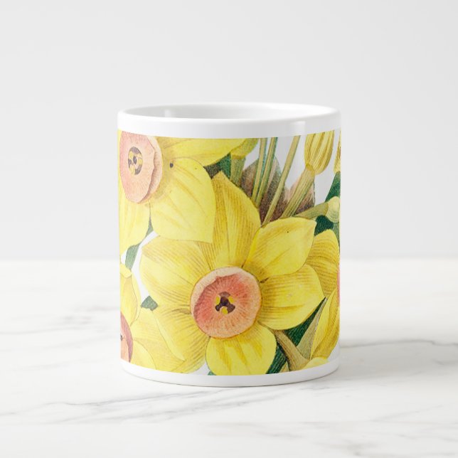 Kinesisk helig lilja, Pierre-Joseph Redouté,  Jumbo Mugg (Framsidan)