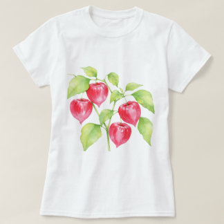 Kinesisk hibiskus t shirt