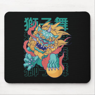 Kinesisk Hund Dragon Tatto Mythology Culture Fanta Musmatta