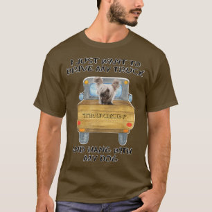 Kinesisk Hund i lastbil-format T Shirt