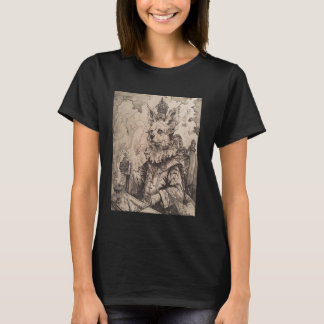 Kinesisk Hund Retro Ming Dynasty T Shirt