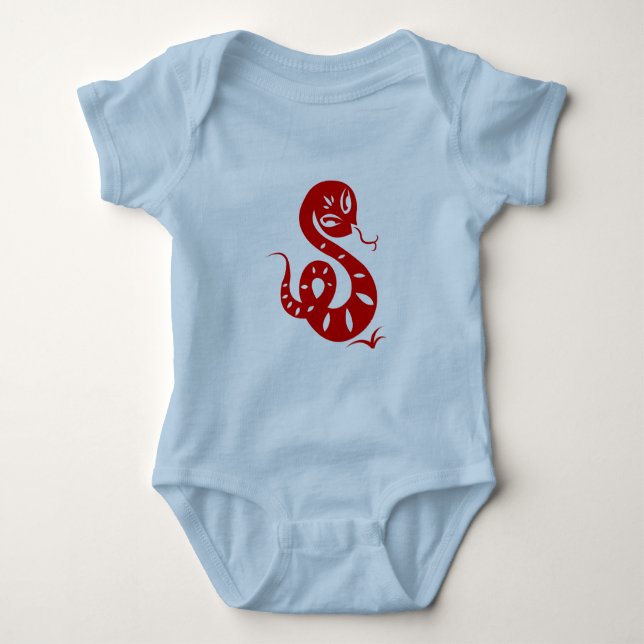 KINESISK ILLUSTRERAD SKJORTA FÖR ZODIAC PAPERCUT TEE (Framsida)