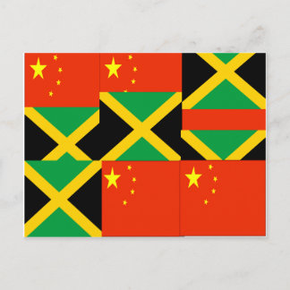 Kinesisk-Jamaican Vykort