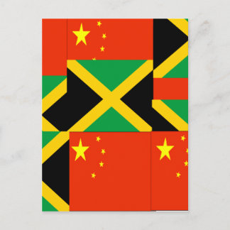 Kinesisk-Jamaican Vykort