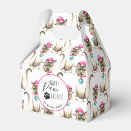 Kinesisk julgrusruta för katt presentaskar