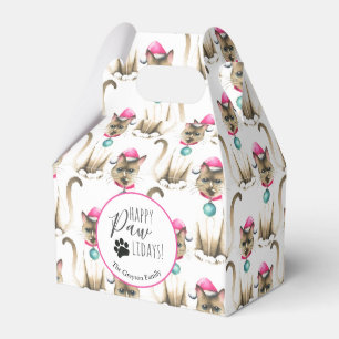 Kinesisk julgrusruta för katt presentaskar