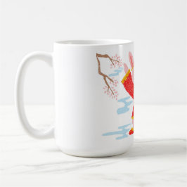 Kinesisk kanin Kostym Kaffemugg