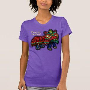 Kinesisk Lejon dansare T-Shirt