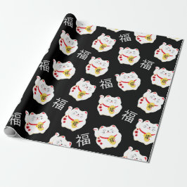 Kinesisk Lucky Cat Bra Fortune Presentpapper
