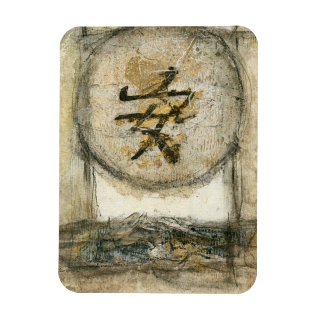 Kinesisk lugn målning av Mauro Magnet (Vertikal)