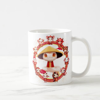 Kinesisk Lunar Nyår Orm Design 3 Kaffemugg