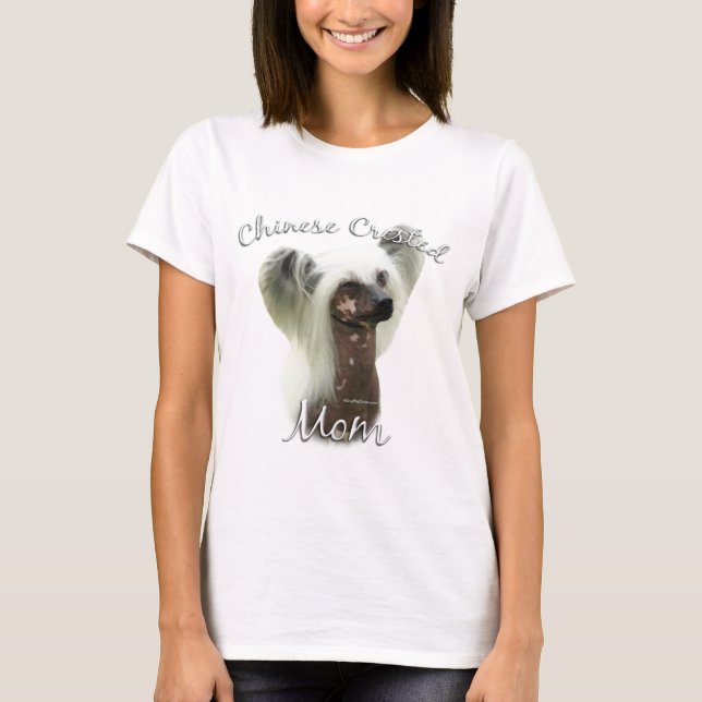Kinesisk Mamma 2, brottad T-shirt (Framsida)