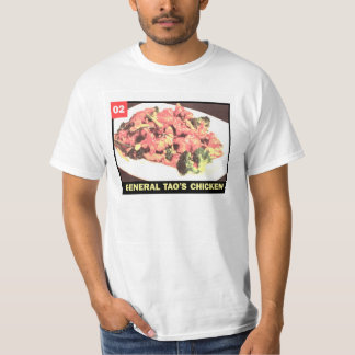 Kinesisk meny - 02 Bli rädd för General Taos Tee Shirt