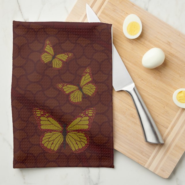 Kinesisk monarch Hand Towel Kökshandduk (Vikt i Fjärdedel)