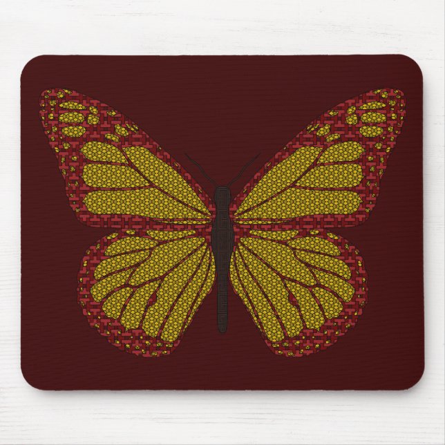 Kinesisk monarch Mousepad Musmatta (Framsidan)