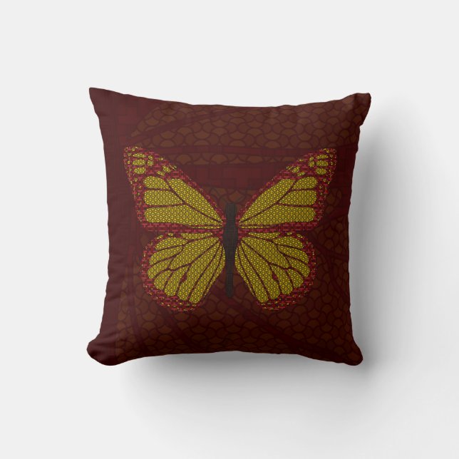 Kinesisk monarch Pillow Kudde (Framsida)