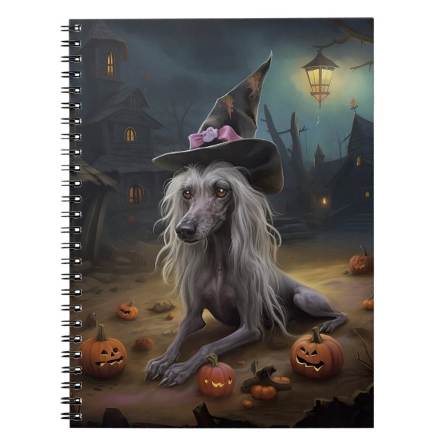 Kinesisk naken pumpa Halloween läskig  Anteckningsbok (Framsidan)