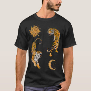 Kinesisk nyår Zodiac Ying Yang Vintage år T Shirt