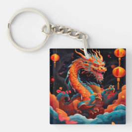 Kinesisk nyårsfärgad drake