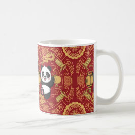 Kinesisk nyårsgåva från lycklig kaffemugg