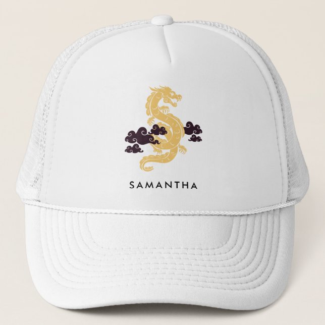 Kinesisk nyårshandling 2024 Personlig Keps (Framsida)