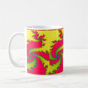 Kinesisk nyårshandling Fractal Mugg