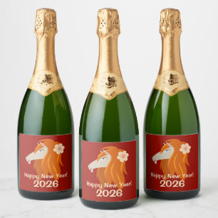 Kinesisk nyårshäst 2026 Zodiac