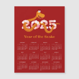 Kinesisk nyårskalender för zodiac Snake 2025